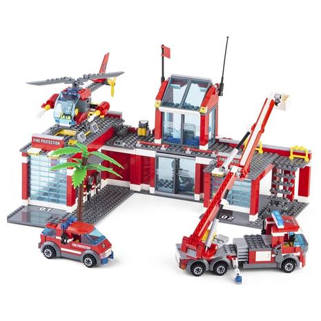 774 Piece Fire Station Building Kit