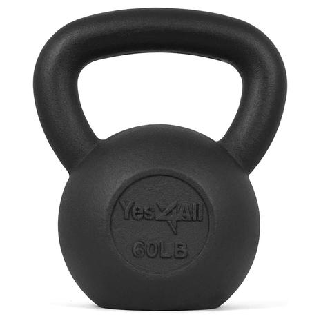 60-Lb Cast Iron Kettlebell