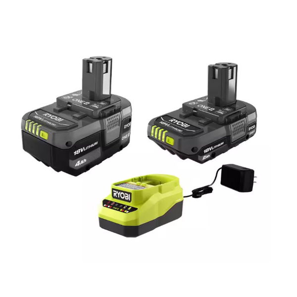 RYOBI ONE+ 18V Lithium Ion Starter Kit