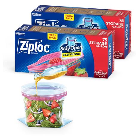 Save Big On Snack, Sandwich, Storage, And Freezer Ziploc Bags