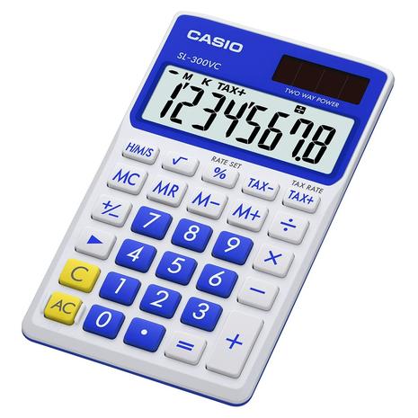 Casio Solar Calculator w/ Protective Case