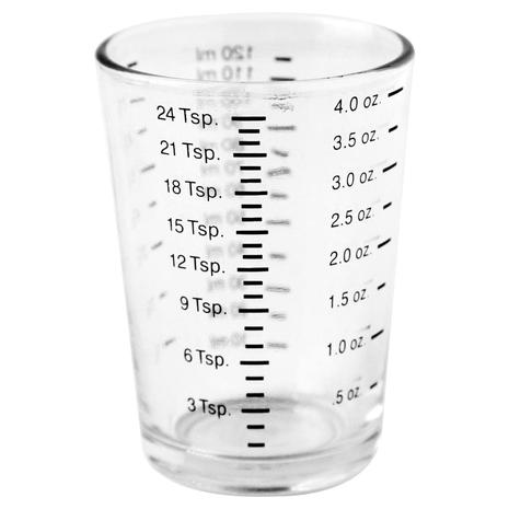 Mini Shot Glass Measuring Cup