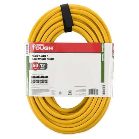 50ft Hyper Tough Outdoor Heavy Duty Extension Cord