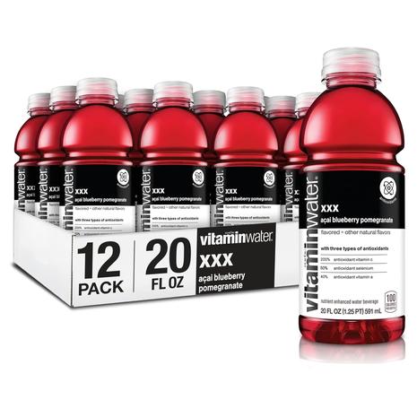 12 Bottles VitaminWater XXX