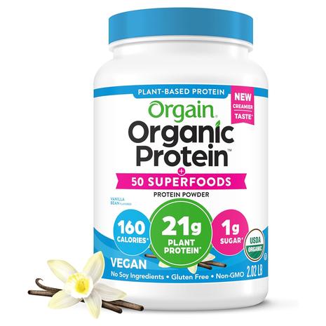 2.02lb Orgain Organic Vegan Protein Powder (OU)