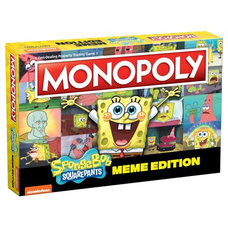 Monopoly Spongebob Squarepants Meme Board Game