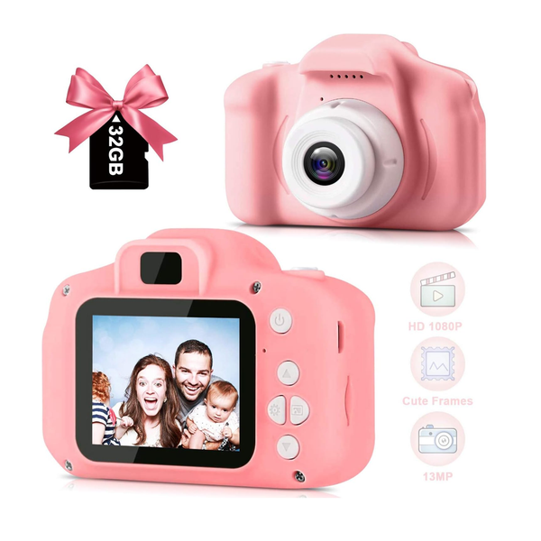 Kids Digital Camera with 32GB SD Card