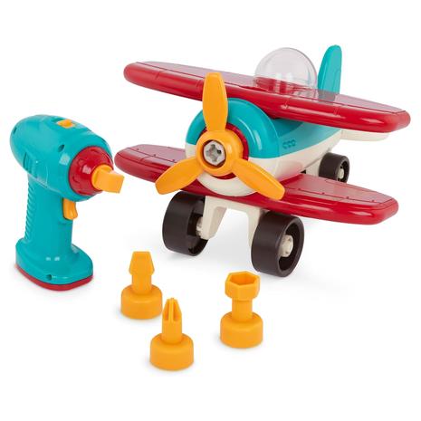 Take-Apart Construction Toy Plane