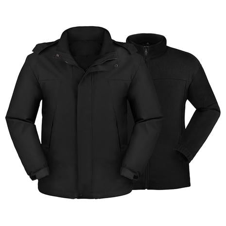 Men's Waterproof Winter Jacket With Removable Hood