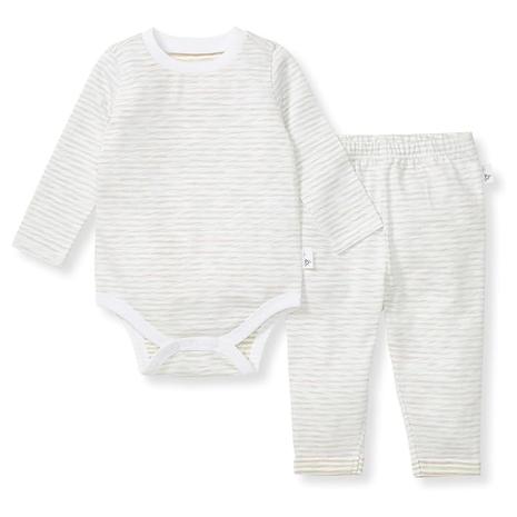 Burt's Bees Baby Unisex Organic Cotton Bodysuit & Pant Set