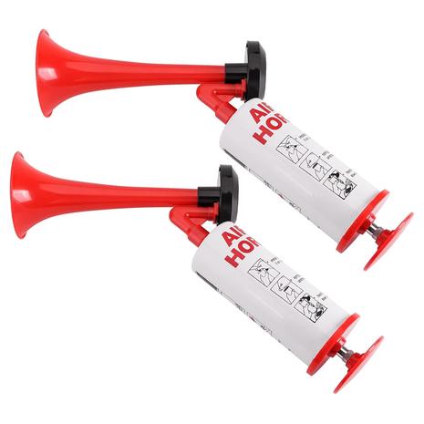 2-Pack Portable Loud & Reusable Handheld Air Horns