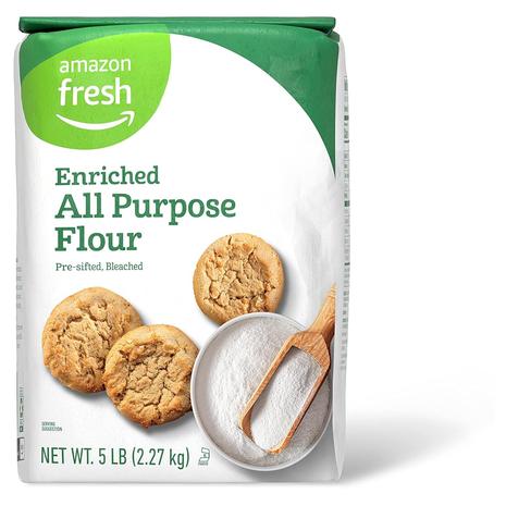 4-Pack 5lb Amazon Fresh All Purpose Flour