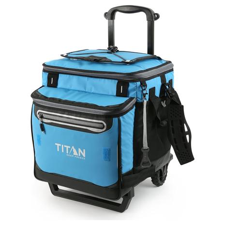 Titan Deep Freeze 60 Can Wheeled Cooler