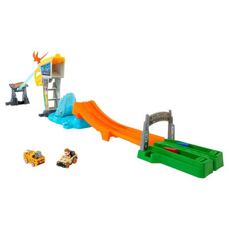 Hot Wheels Track Set & Toy Cars