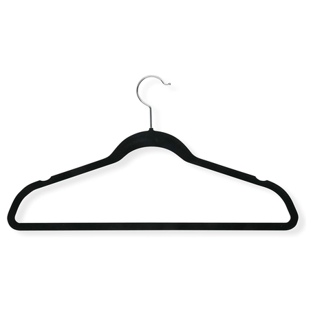 50 Pack Of Honey-Can-Do Thin Non-Slip Velvet Hangers