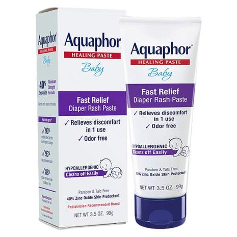 3.5oz Aquaphor Baby Diaper Rash Paste Tube