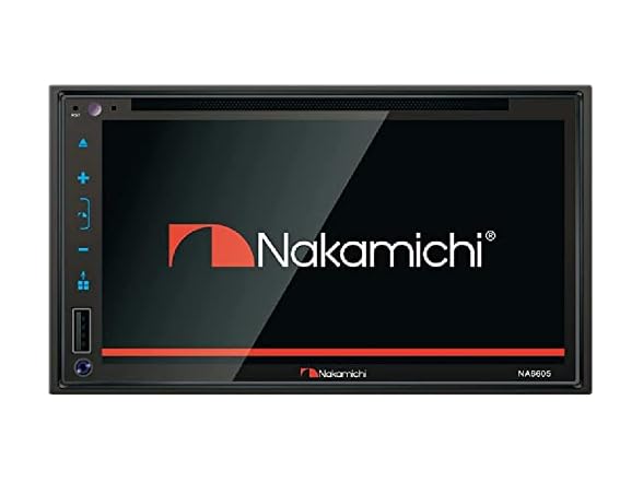 Nakamichi 6.8" Touch Double-DIN DVD Receiver W/Apple CarPlay & Android Auto