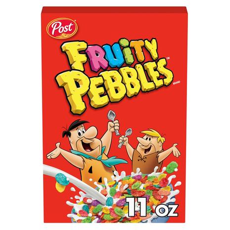 Fruity Pebbles Breakfast Cereal