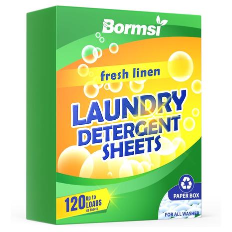 120 Loads Laundry Detergent Sheets