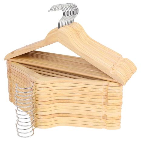 30 Wooden Hangers