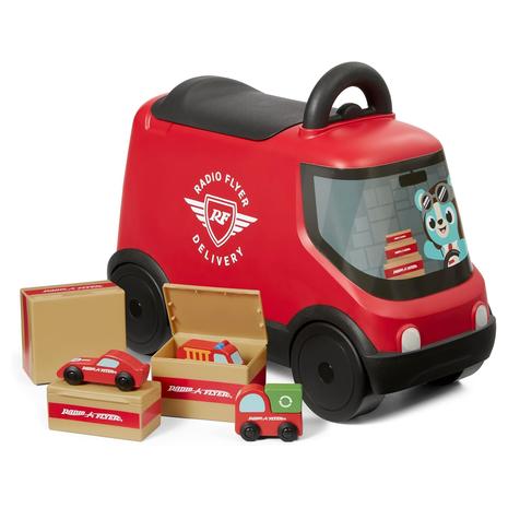 Radio Flyer Delivery Van Ride On Toy