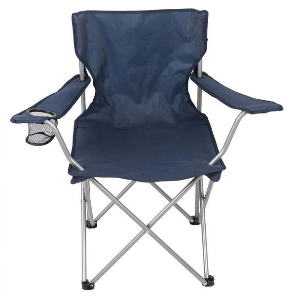 Folding Camp Chair with Cup Holders (3 Colors)