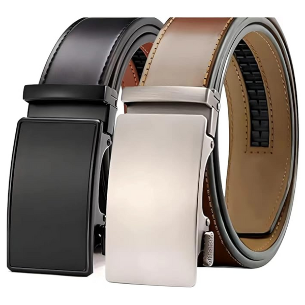 2 Men's Leather Belts