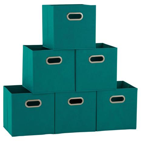 6-Pack Foldable Fabric Storage Bins