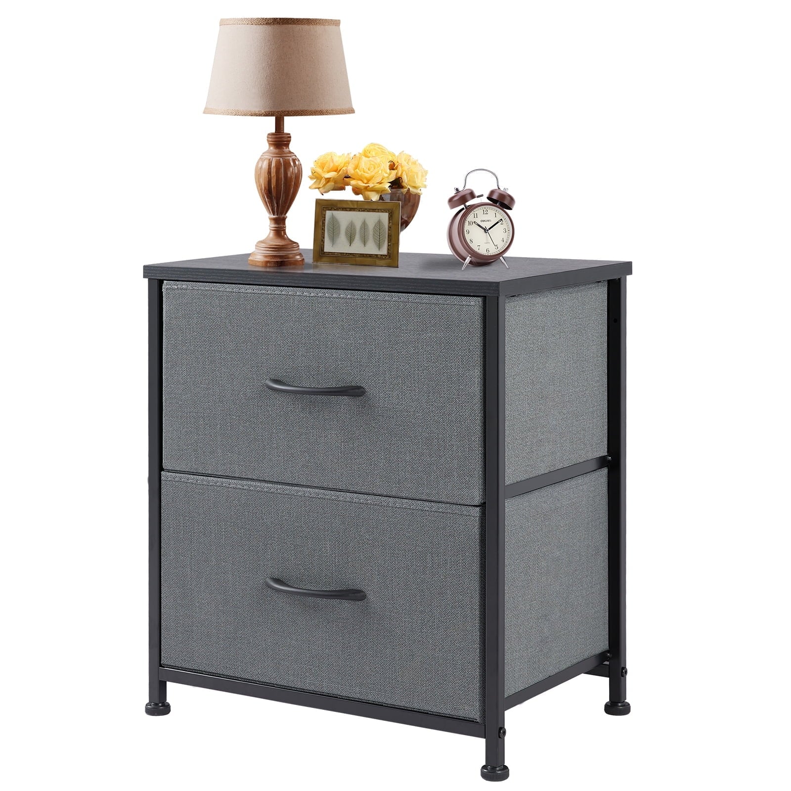 Bedside 2 Drawer Nightstand