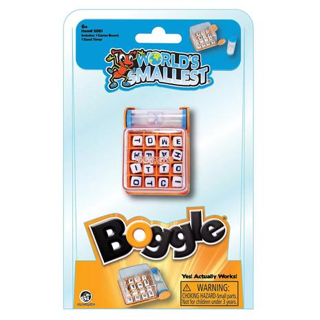 World's Smallest Boggle Game