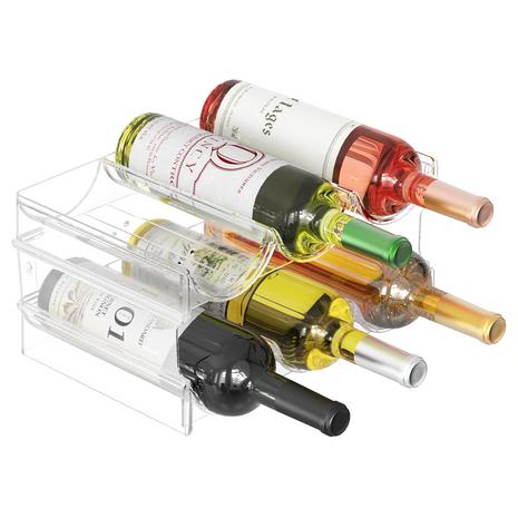 2 Countertop Wine Storage Rack