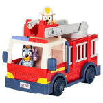 Bluey Firetruck Playset w/ Firefighter Bingo & Bob Bilby