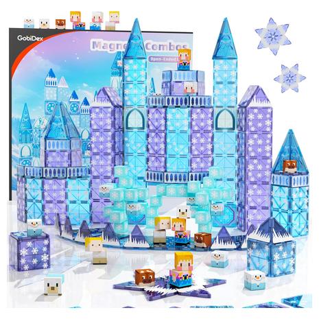 102-Pieces MagWonder Frozen Magnetic Building Blocks Tiles Toy