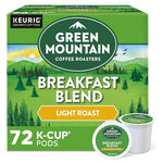 72-Count Green Mountain Coffee Roasters Breakfast Blend Keurig K-Cup