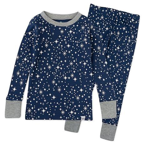 2-Piece Kids Cotton Pajamas (4 Colors)