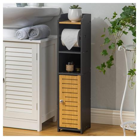 Compact Bathroom Storage Cabinet