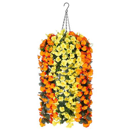 Artificial Faux Fall Autumn Hanging Flowers