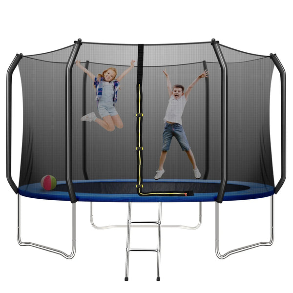 10 FT Trampoline with Safe Enclosure Net