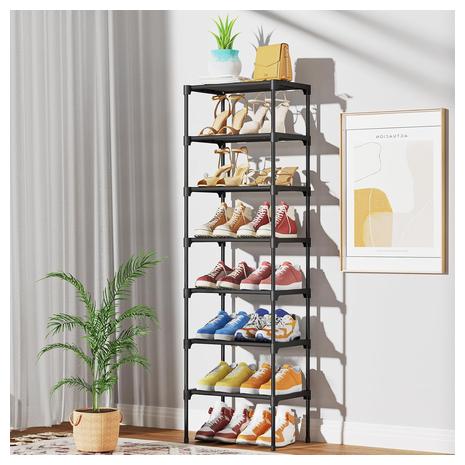 Stackable XL Non-Woven Fabric Shoe Organizer