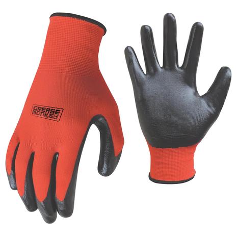 15-Pack Grease Monkey Nitrile Coated Work Gloves