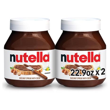 2-Pack Nutella Hazelnut Spread (22.9 Oz)