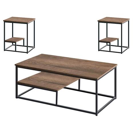 3 Pieces Coffee Table Set