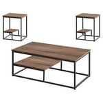 3 Pieces Coffee Table Set