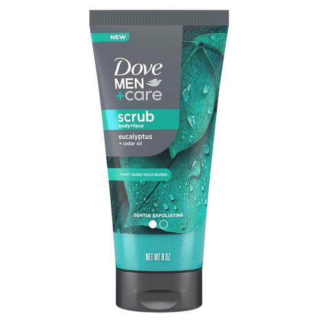 Dove Men+Care Eucalyptus Body & Face Scrub