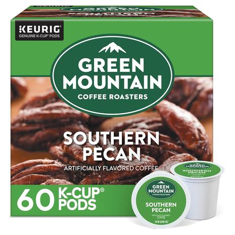 60 Green Mountain Southern Pecan K-Cup Coffee Pods