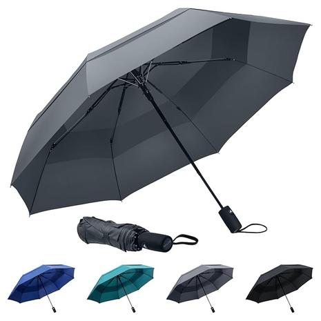 Large Automatic Windproof Vented Umbrella