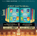 Artscroll Chanukah Sale Day 1: 40% Off The Weekly Parashah Set