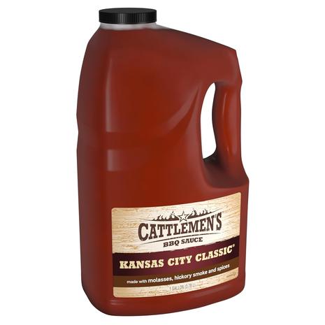 1-Gallon Cattlemen's Kansas City Classic BBQ Sauce