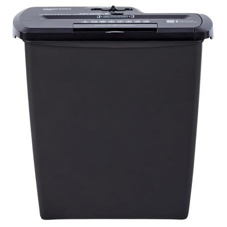 Amazon Basics 8-Sheet Strip Cut Paper Shredder