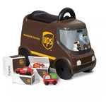 Radio Flyer UPS Delivery Truck Ride-On Toy